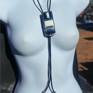 One of a kind handmade Bolo Tie with Muscle Machine Car. By Badseed Tim